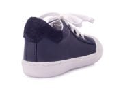 Sporty-2 Bağcıklı Lacivert Sneaker Unisex Hakiki Deri Çocuk Ayakkabısı