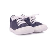 Sporty-2 Bağcıklı Lacivert Sneaker Unisex Hakiki Deri Çocuk Ayakkabısı