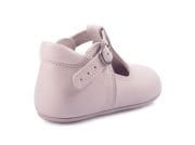 Little George Taş Rengi Tokalı Unisex Hakiki Deri İlk Adım Çocuk Ayakkabısı