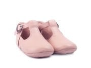 Little George Pudra Tokalı Unisex Hakiki Deri İlk Adım Çocuk Ayakkabısı