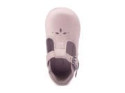 Little Bloom Taş Rengi Tokalı Unisex Hakiki Deri İlk Adım Çocuk Ayakkabısı