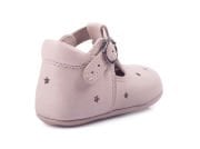 Starry Sky Taş Rengi Tokalı Unisex Hakiki Deri İlk Adım Çocuk Ayakkabısı