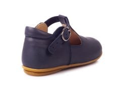 Little Bloom Unisex Hakiki Deri Lacivert Çocuk Ayakkabısı