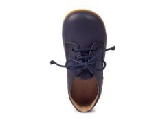 Lulu Unisex Hakiki Deri Lacivert Çocuk Ayakkabısı