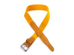 Hardal Unisex Lastikli Dana Derisi Kemer