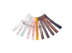 Lacivert Unisex Lastikli Dana Derisi Kemer