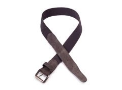 Füme Unisex Lastikli Dana Derisi Kemer