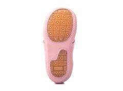 Little Boot Pudra Bağcıklı Unisex Hakiki Deri İlk Adım Çocuk Ayakkabısı