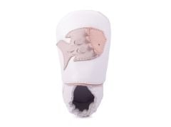 Little Fish Pudra Süet Tabanlı Hakiki Deri Unisex Çocuk ve Bebek Patik(Kopya)